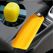 Szilikon autós sebességváltó gomb burkolat Shell Pink 5 6 sebességes csúszásmentes markolat fogantyú védőburkolatok kézi autóbelső tartozékok