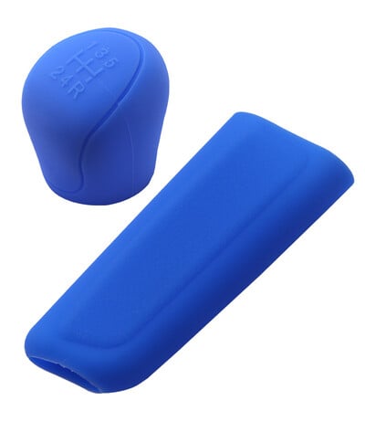 Szilikon autós sebességváltó gomb burkolat Shell Pink 5 6 sebességes csúszásmentes markolat fogantyú védőburkolatok kézi autóbelső tartozékok