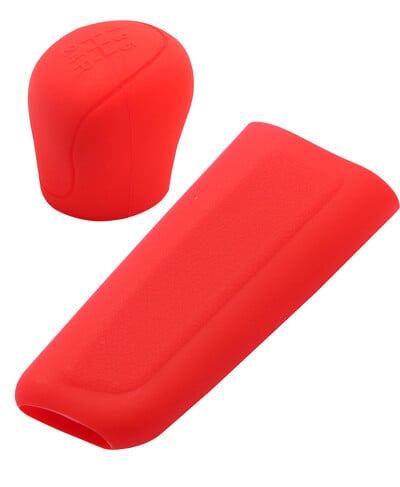 Szilikon autós sebességváltó gomb burkolat Shell Pink 5 6 sebességes csúszásmentes markolat fogantyú védőburkolatok kézi autóbelső tartozékok