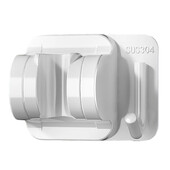 Скоба за държач за душ слушалка Стенен монтаж с кука за закачалка Регулируема баня