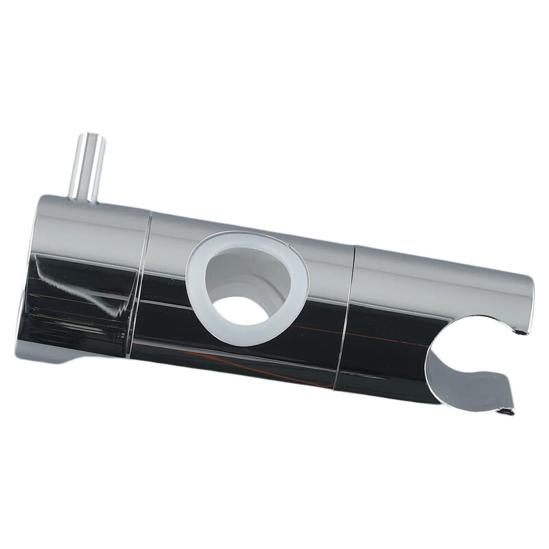 Új, állítható, 19-25 mm-es króm ABS zuhanyfej tartó emelő Fürdőszoba sín konzol csúszka fürdőszobai kiegészítők univerzális