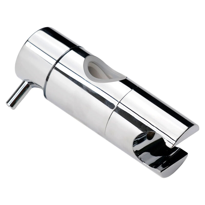 Új, állítható, 19-25 mm-es króm ABS zuhanyfej tartó emelő Fürdőszoba sín konzol csúszka fürdőszobai kiegészítők univerzális