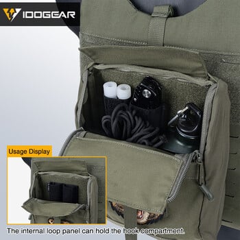 IDOGEAR Tactical GP Pouch MOLLE Обща чанта Многофункционална спортна чанта 35109