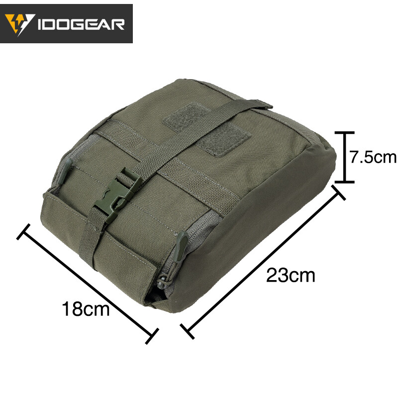 IDOGEAR Tactical GP Pouch MOLLE universalus dėklas, daugiafunkcis sportinis krepšys 35109