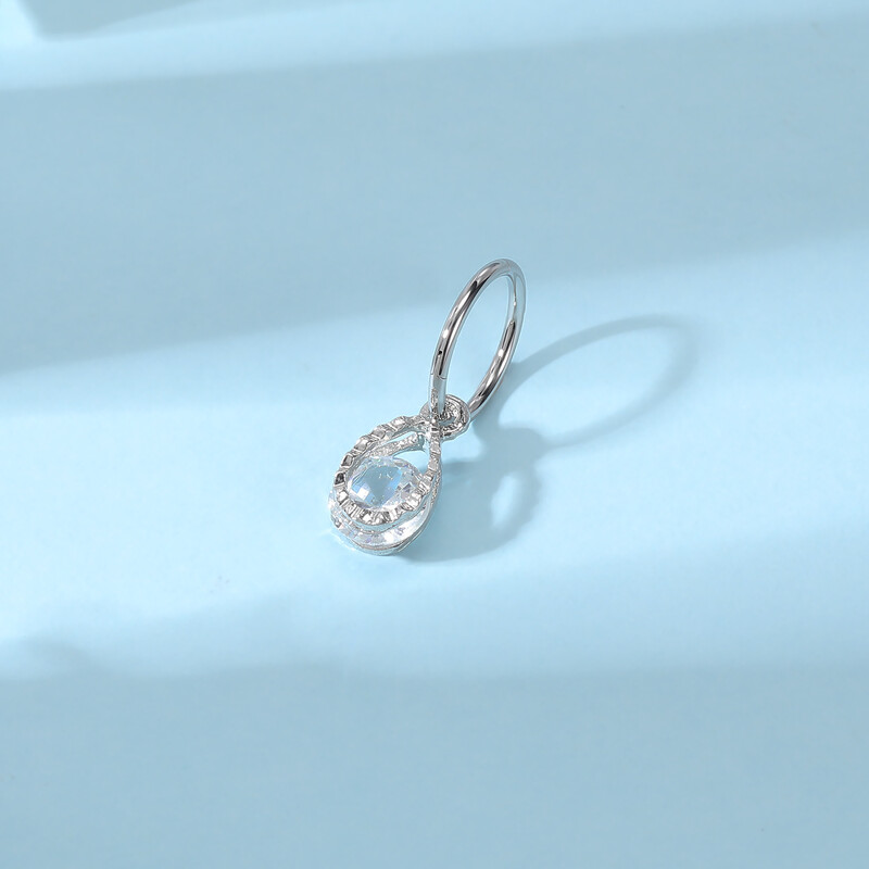 Piercing do pupka z nehrdzavejúcej ocele so zirkónom, zlatý 16G, piercing do tela, kruhový, so zirkónom.