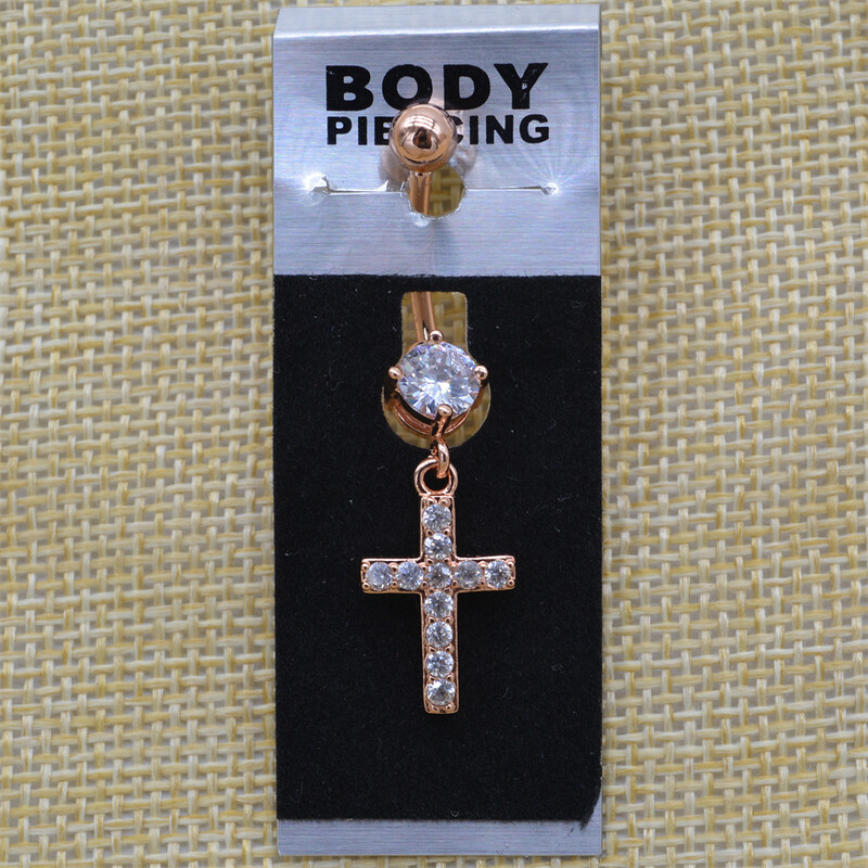 Kryžminis bambos auskaras Bohemiški papuošalai Rožinis aukso spalvos bambos žiedas Chirurginis plieninis auskarų vėrimas moteriai Seksualūs paplūdimio aksesuarai