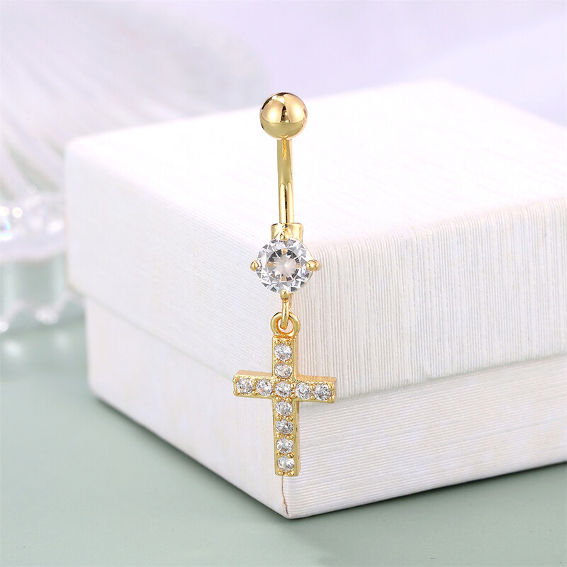 Kryžminis bambos auskaras Bohemiški papuošalai Rožinis aukso spalvos bambos žiedas Chirurginis plieninis auskarų vėrimas moteriai Seksualūs paplūdimio aksesuarai