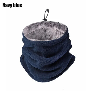 Χειμερινή ζεστή μάσκα σκι Άνδρες Bandana Fleece Neck Θερμότερη γκέτα Αντιανεμικό κασκόλ Κάμπινγκ Πεζοπορία Balaclava Ψάρεμα Ποδηλασία Προσώπου Μάσκα προσώπου