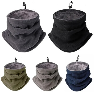 Téli meleg símaszk Férfi Bandana Polár nyakmelegítő lábszár Szélálló Sál Kemping Túrázás Balaclava Horgászat Kerékpáros Arcmaszk