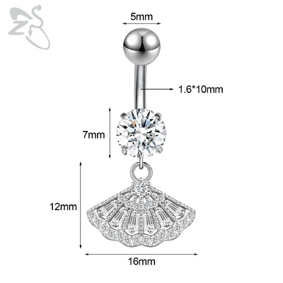 Piercing do pupka z nehrdzavejúcej ocele s motýľom a srdcom, 14G, ružovo-zlatý, s motýľom a srdcom, piercing do pupka.