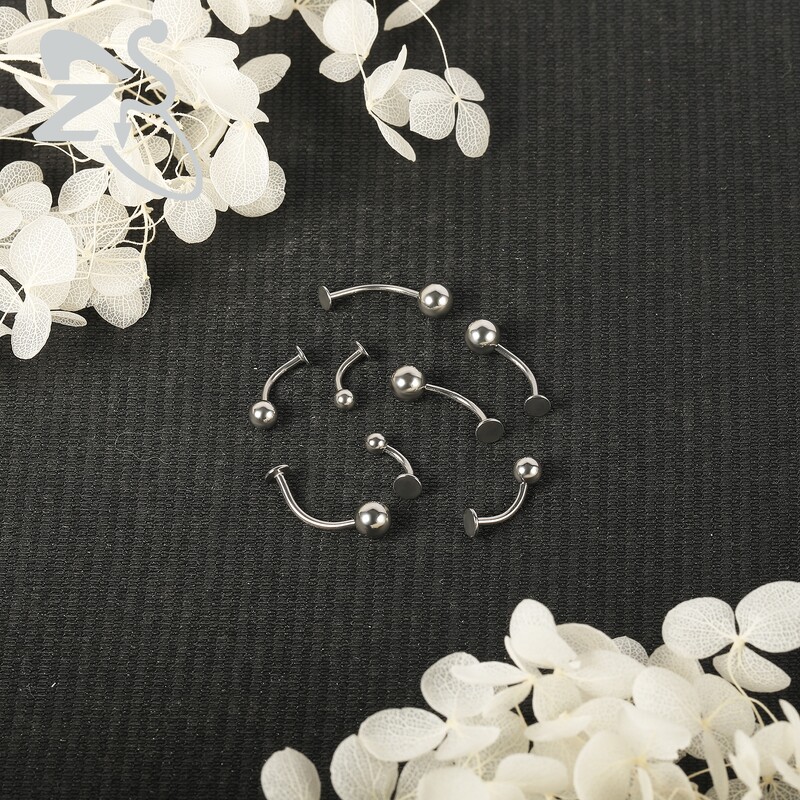 Piercing do pupka z nehrdzavejúcej ocele s činkou, vonkajším závitom a 15 ks v balení, 16G/18G zlatej farby, piercing do pupka s činkou, šperky na telo.