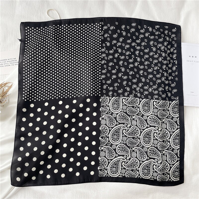 Šalikas Vyriškas šilkas skara kaklaraištis maža juostelė kišeninė kvadratinė iškirptė Šalikas dirbtinis šilkas mažas kvadratinis rankšluostis berniukui