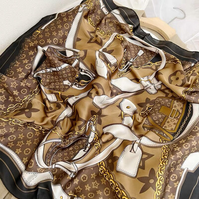 Šalikas Vyriškas šilkas skara kaklaraištis maža juostelė kišeninė kvadratinė iškirptė Šalikas dirbtinis šilkas mažas kvadratinis rankšluostis berniukui