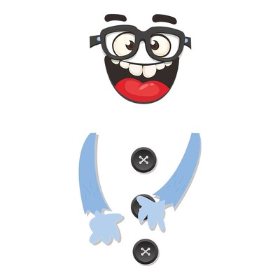 Mosolygó arcú WC matrica dekoratív WC öntapadós matrica aranyos fürdőszoba PVC dekoratív falmatrica öntapadós