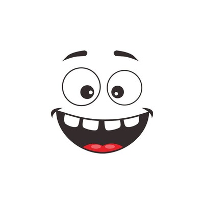 Mosolygó arcú WC matrica dekoratív WC öntapadós matrica aranyos fürdőszoba PVC dekoratív falmatrica öntapadós