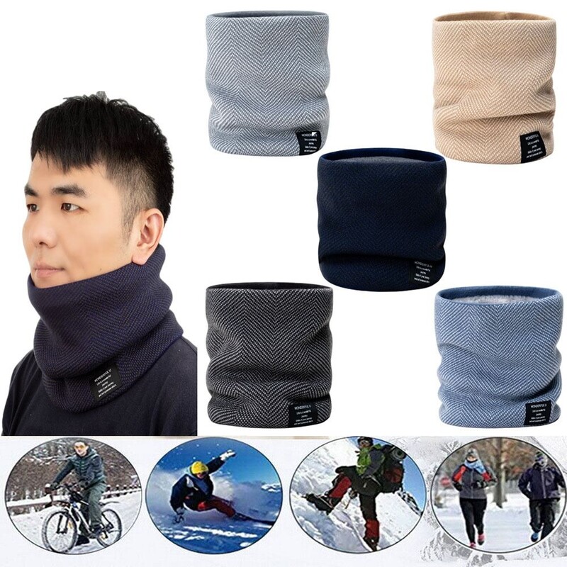 Őszi téli előke meleg nyakvédő szélálló polár sál Thermal nyakmelegítő Snood Cowl Tube sí motoros sál