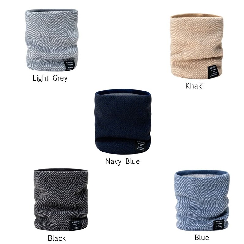 Őszi téli előke meleg nyakvédő szélálló polár sál Thermal nyakmelegítő Snood Cowl Tube sí motoros sál