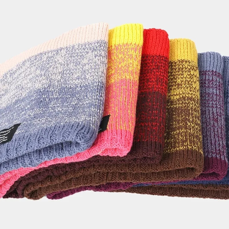 1Zimski šal za muškarce Prsten od flisa Bandana Pleteni topli jednobojni šal Ženski topliji vrat Debeli vrući rupčić od kašmira Skijaška maska