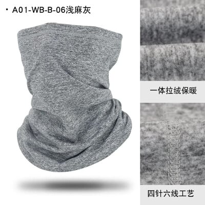2024 új szélálló téli férfi sál nyakmelegítő cső gyapjú balaclava símaszk motorkerékpárok kerékpározás kemping túra sálak