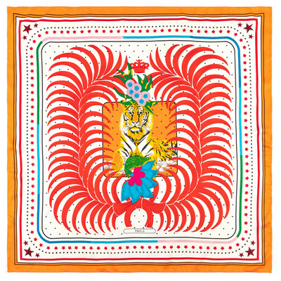 POBING Kézi tekercselt szálas selyem sál női három zsiráf négyzet alakú sál Echarpes Foulards női pakolás bandana hidzsáb 90 cm