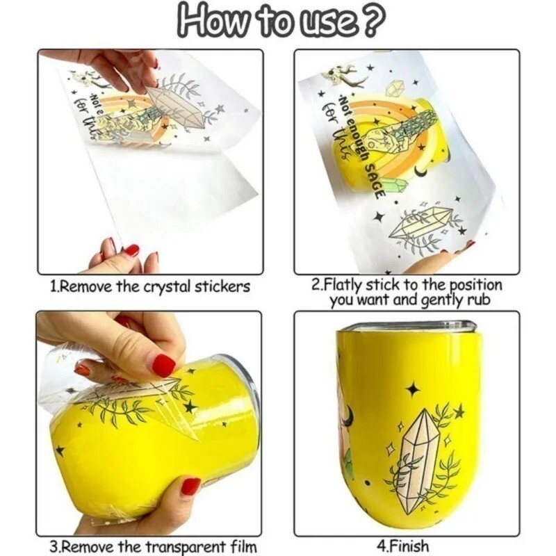 Kalėdų šunų kalambūrų sublimaciniai UV DTF lipdukai, vandeniui atsparus lipdukų paketas puodelių dekoravimui, „pasidaryk pats“ meno reikmenys, namų dekoravimas