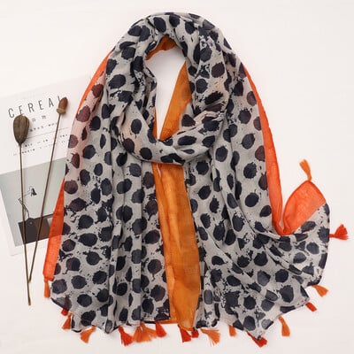Eșarfă din bumbac de marcă de lux pentru femei, șaluri mari, design hijab, imprimeu echarpe, eșarfe cu ciucuri, damă, fură de plajă, tobe, pareo
