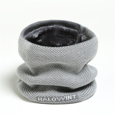 Θερμοκρασία λαιμού Χειμώνα Ζεστό κασκόλ Φουλάρι διπλής στρώσης Χοντρό φλις αντιανεμικό κασκόλ Δώρα για γυναίκες άντρες νεαρά αγόρια κορίτσια