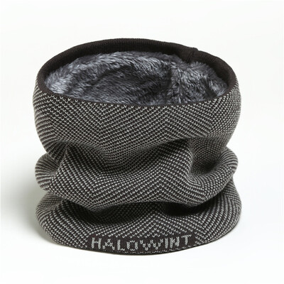 Θερμοκρασία λαιμού Χειμώνα Ζεστό κασκόλ Φουλάρι διπλής στρώσης Χοντρό φλις αντιανεμικό κασκόλ Δώρα για γυναίκες άντρες νεαρά αγόρια κορίτσια