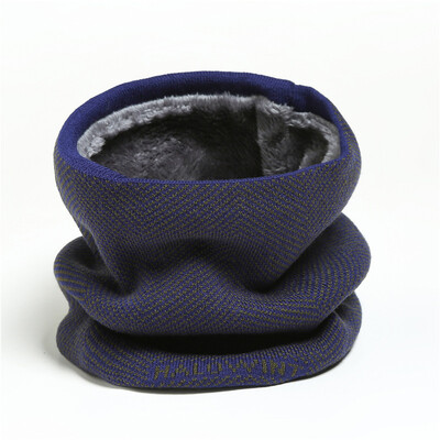 Θερμοκρασία λαιμού Χειμώνα Ζεστό κασκόλ Φουλάρι διπλής στρώσης Χοντρό φλις αντιανεμικό κασκόλ Δώρα για γυναίκες άντρες νεαρά αγόρια κορίτσια