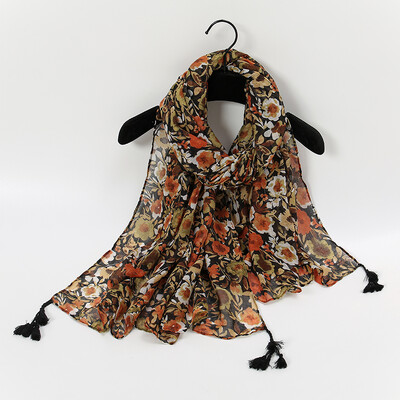 2021. Leopard šal s printom Ženski jesenski muslimanski hidžab šalovi s resicama Velika traka za glavu Rupčić Ženska bandana