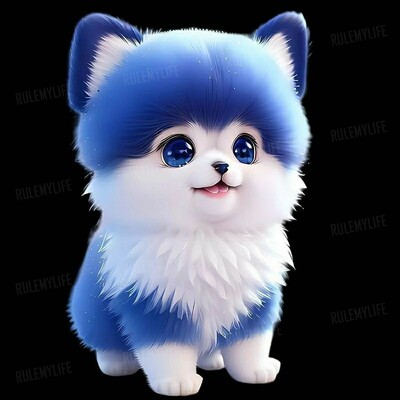 Autocolante de toaletă Pomeranian pentru toaletă Capac de toaletă Spătar Decor pentru câini Animal Accesorii de toaletă Decalcomanii autoadezivi de vinil