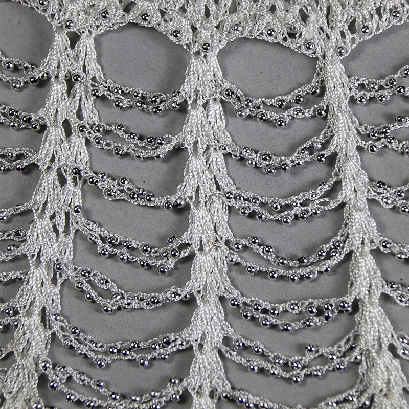 Croșetat, lucrat manual, scobit, șal din anii 1920, învelișuri Gatsby pentru petrecere, pelerina de seară cu margele, șal de mireasă, bolero, acoperire