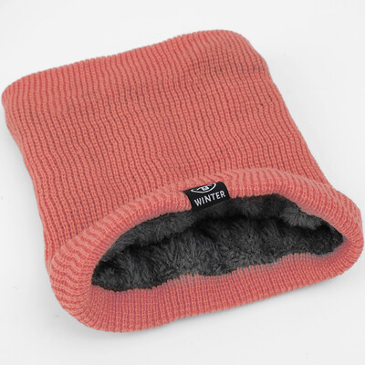 Zimski pleteni vuneni vratni šal otporan na vjetar, debela baršunasta podstava, topao šal, prozračan, veliki volumen, mekan, otporan na hladnoću, grijač za lice i vrat