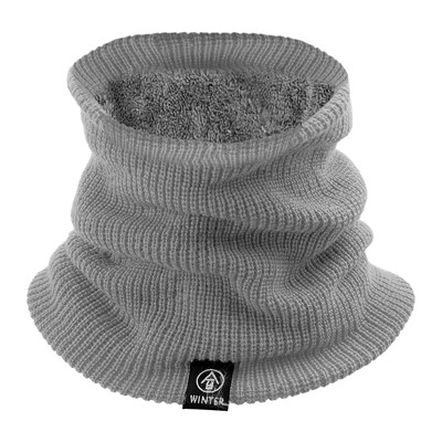 Zimski pleteni vuneni vratni šal otporan na vjetar, debela baršunasta podstava, topao šal, prozračan, veliki volumen, mekan, otporan na hladnoću, grijač za lice i vrat