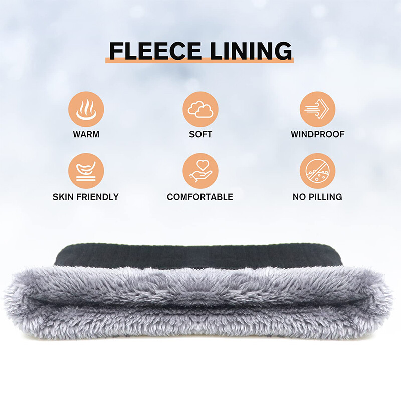 2024. Zimski šal za žene Prsten oko vrata Snood Topli beskonačni pleteni šalovi Unisex Kašmir ženski krzneni jednobojni ovratnik Bandana