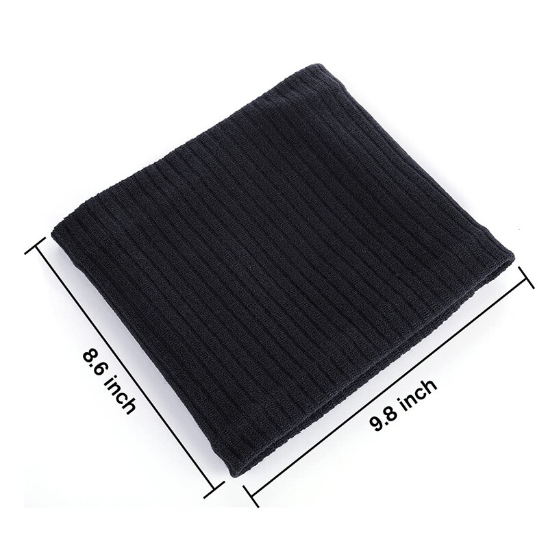 2024. Zimski šal za žene Prsten oko vrata Snood Topli beskonačni pleteni šalovi Unisex Kašmir ženski krzneni jednobojni ovratnik Bandana