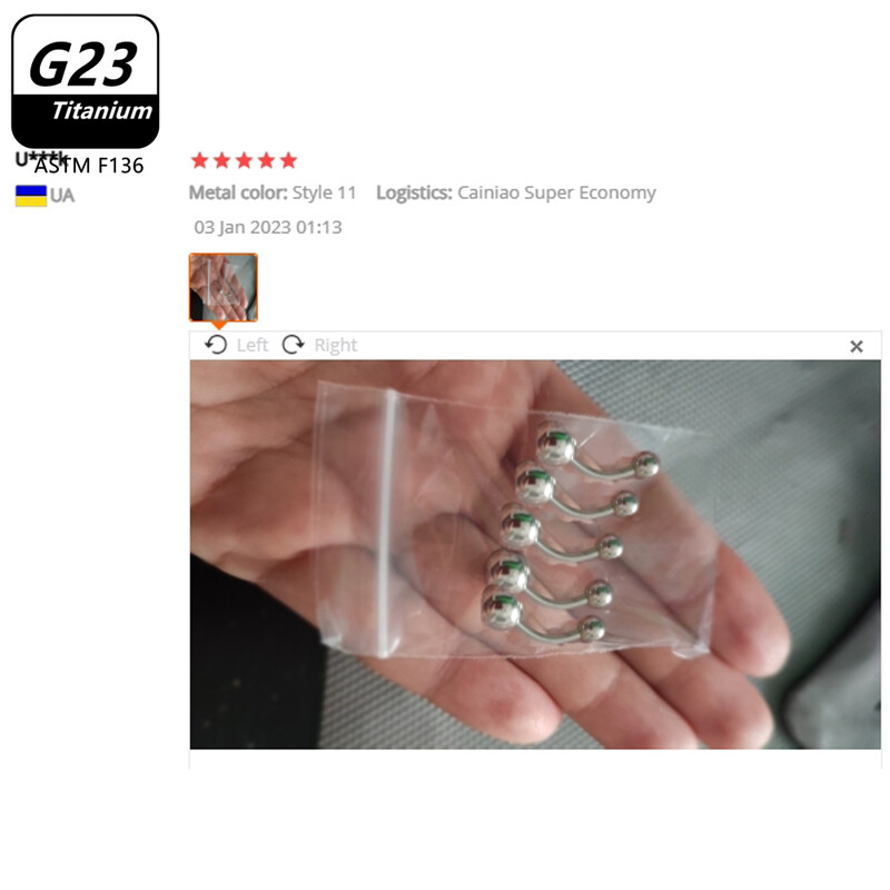 1/5db ASTM F136 G23 Titán 14G Köldökgyűrű Köldök Nombril Piercing CZ Szexi Női Testékszerek Ombligo Nagyker