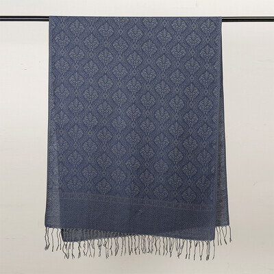 2024 eșarfă de lux gros de cașmir femei imprimate noi împachetări pashmina poncho de călătorie pătură caldă iarnă bufanda șal femei stole