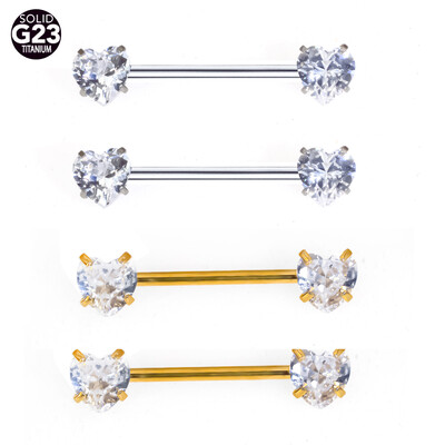 ASTM F136 Nakit od titana 5 mm 1.2x14 mm Nokti za bradavice Prsten Šipka Piercing Seksi nakit za tijelo s unutarnjim navojem 16 G Uteg za bradavice