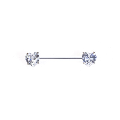 ASTM F136 Bijuterii din titan 5mm 1.2x14mm Unghii pentru mamelon Piercing pentru bară cu filet intern Bijuterii sexy pentru corp 16GNipple Barbell