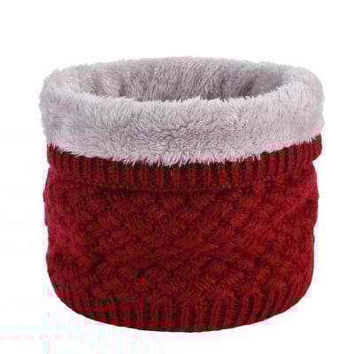 1 db Téli meleg, szálcsiszolt kötött nyakmelegítő kör kimenő pakolás köpeny hurok snood kendő kültéri símászó sál férfiaknak női