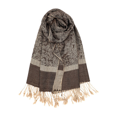 Travel Poncho Ζεστό κασμίρ Γυναικείο κασκόλ 2024 Πολυτελής χοντρή κουβέρτα Winter Bufanda Shawl Print New Wraps Pashmina Female Stoles