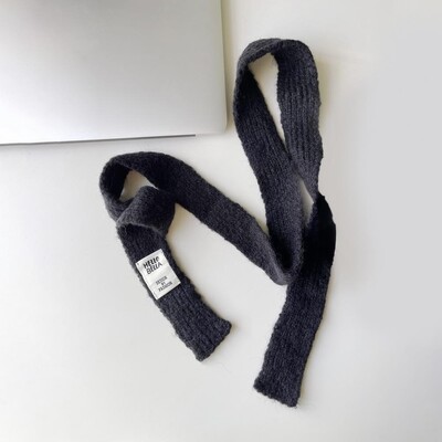 Női kötött sál betű logó Meleg vékony sál divat vékony divatos sál Hip-hop High Street divat hosszú sál téli sál