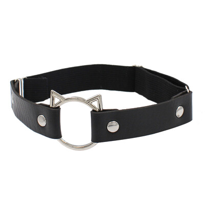 Divat szexi láblánc bőr elasztikus tüskés lábheveder női lányoknak Goth szív comb láb láncok Rave testékszer ajándék