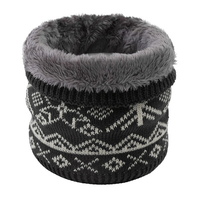 Zimski pahuljica Unisex pleteni topli šal Jesenski prsten Ženski bandana šal Flis muška traka oko vrata Šal