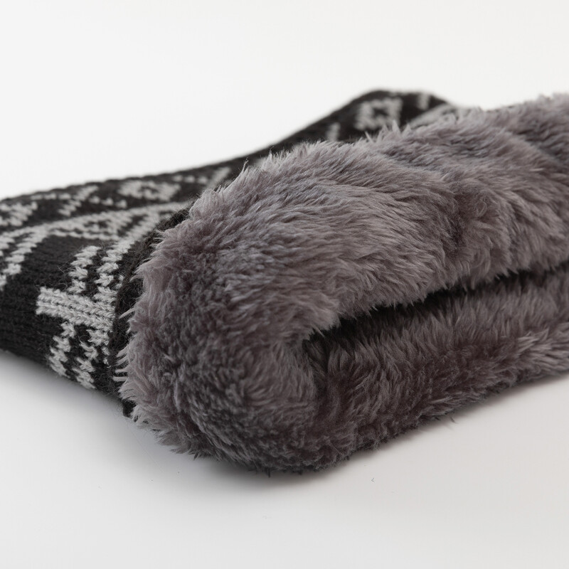 Zimski pahuljica Unisex pleteni topli šal Jesenski prsten Ženski bandana šal Flis muška traka oko vrata Šal