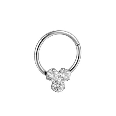 Goth Butterfly Piercing Nas Inel Nase Septum Piercing Cercei Titanium Steel Nariz Piercing Ureche Cartilage Tragus Piercing Nez