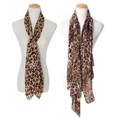 Dámska šatka s mäkkou leopardou potlačou, vintage šifónová šatka, Harajuku šatka, šál, horúci výpredaj, tenký, letný, jarný, ležérny, sexy, elegantný