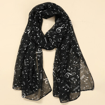 New Fashion 50*160cm Imprimare leopard șifon Georgette eșarfă de mătase femei Foulard frunze de lotus șal lung vară bandana elegantă