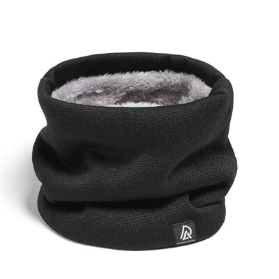 Unisex Solid Cashmere plīša silts ziemas gredzenu šalle sievietēm vīriešiem trikotāžas pilna sejas maska Snood kakla šalles Bufanda biezs izpūtējs jauns